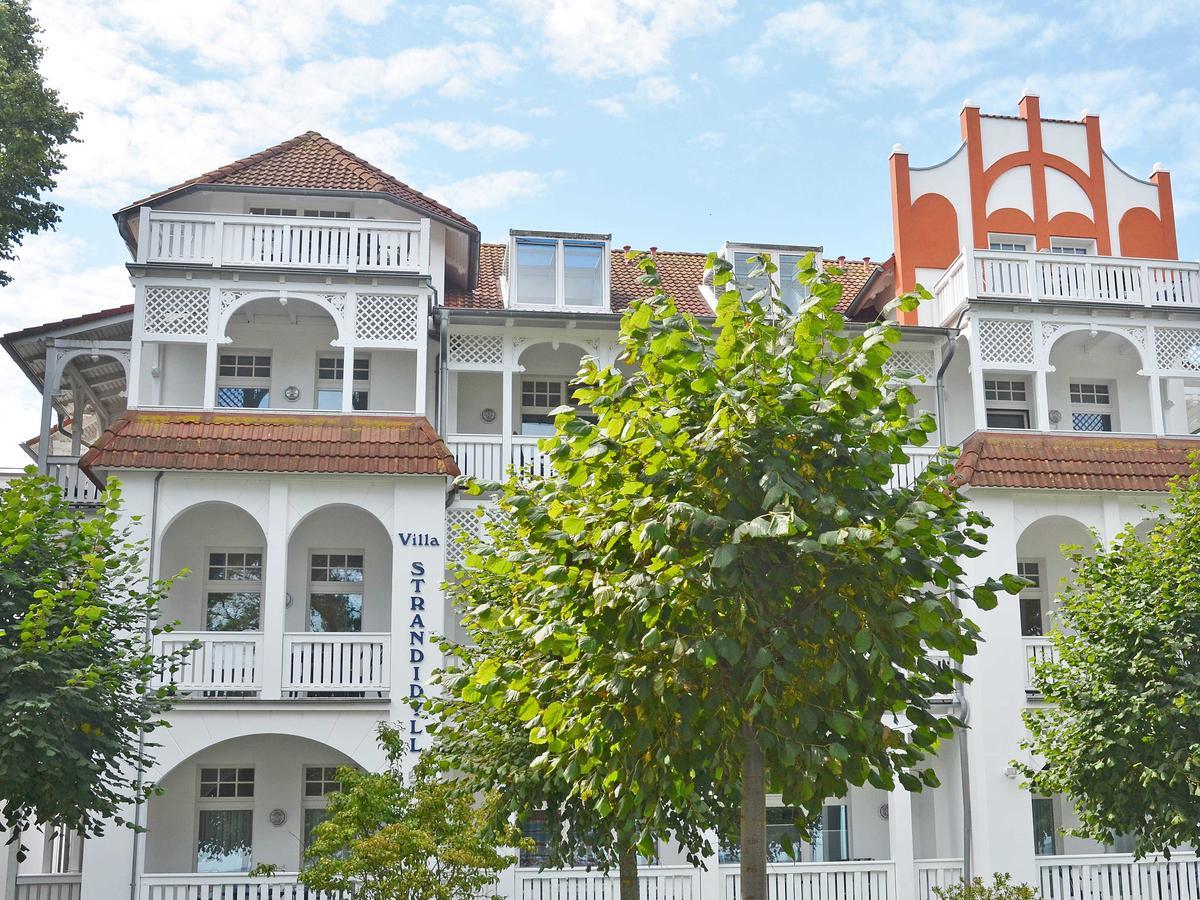 Villa Strandidyll In Binz - Wg 11 Mit Meerblick Und Zwei Balkonen Eksteriør bilde